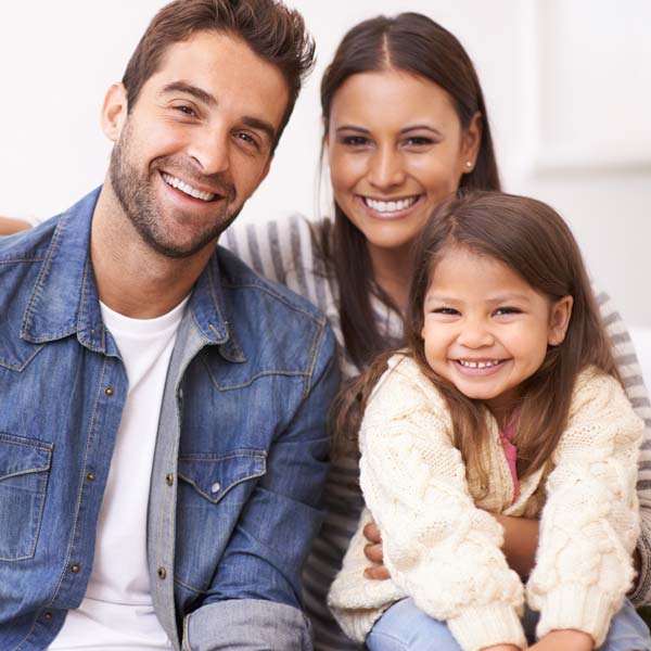 smiling family